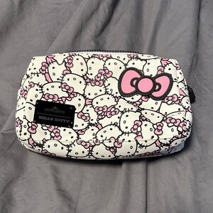 Investments White and Pink Kids Bag